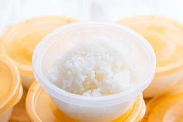 冷凍保存するご飯