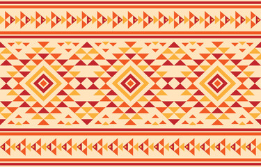 Native pattern. Indigenous american ethnic fabric abstract background concept.