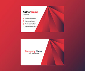 Professional Business Card Template Design