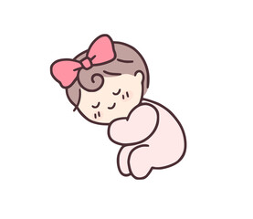 Sleeping Baby Princess
