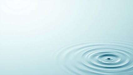 Serene Water Ripples Abstract Blue Liquid Background Texture