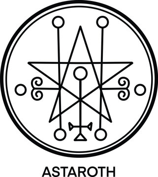 Astaroth Goetia Sigil Demon Symbol