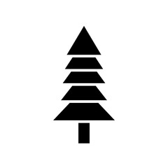 Fototapeta premium tree glyph icon