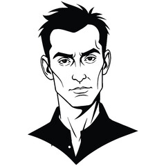 portrait of a young man with a beard