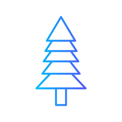 tree gradient icon