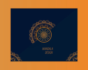 Seamless vector mandala pattern design. luxury ornamental mandala design background in gold color .Creative luxury mandala background design .