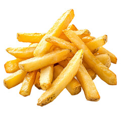 Steak Fries isolated on transparent background