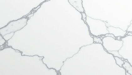 Obraz premium Gleaming white marble slab isolated on bright white background , simple, hard, texture