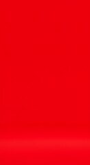Obraz premium Crimson Depth: A Vibrant Red Gradient