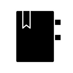 agenda glyph icon