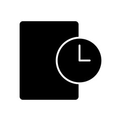 timer glyph icon