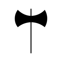 axe glyph icon