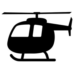helicopter , black and white illustration of vehicles.