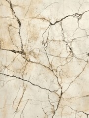 Fototapeta premium Beige Marble Texture with Brown Veining and Speckles