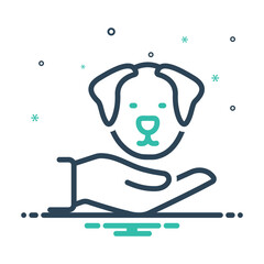 Mix icon for animal welfare