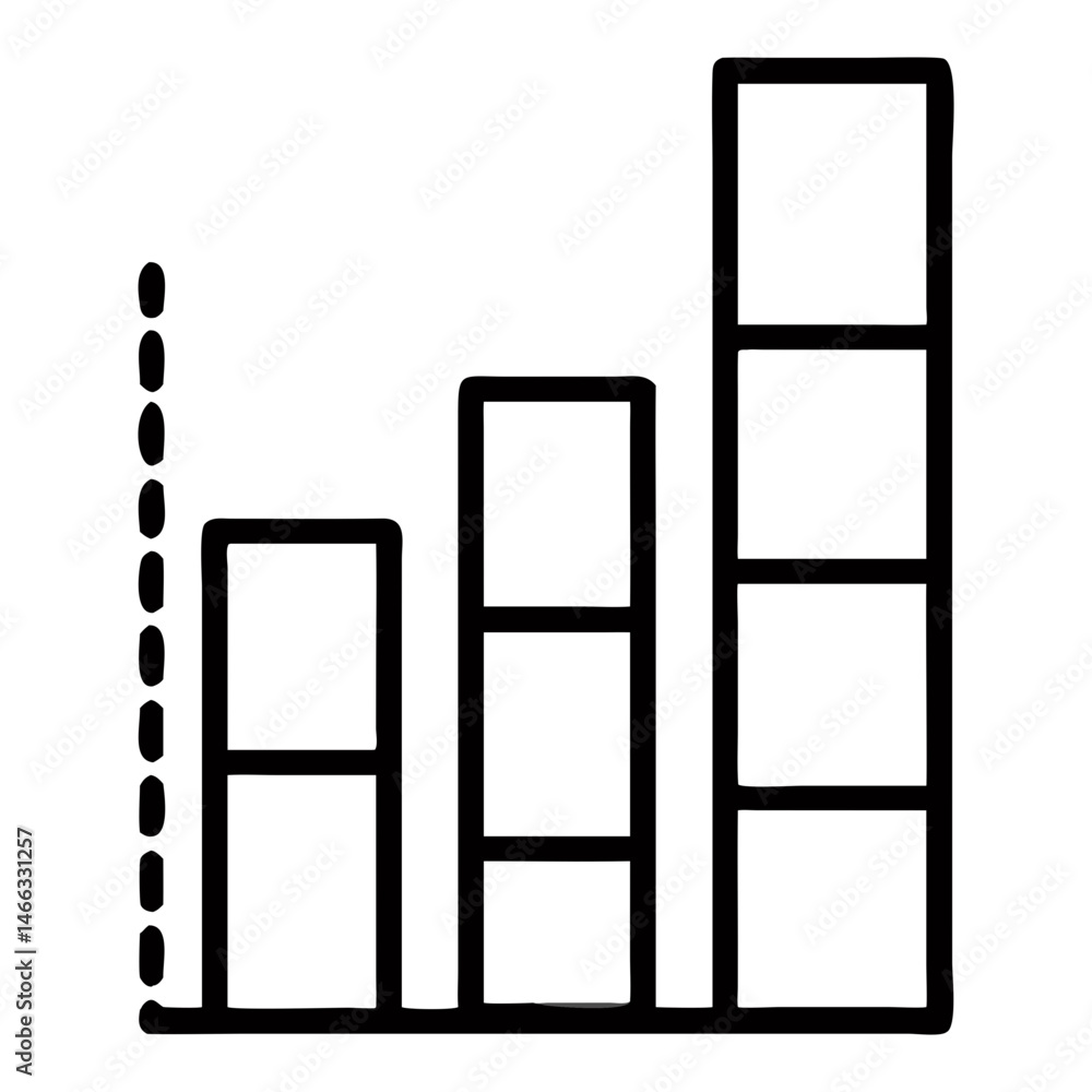 Poster bar graph chart diagram infographic data analysis visualization statistical report presentation illu