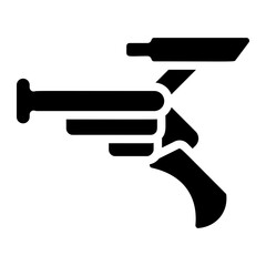 Rifle Solid Icon