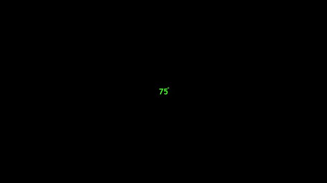 75 degree rotate view icon animation 4k animated background