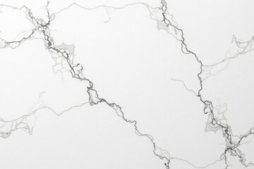 Obraz premium Clean, polished white marble slab, close-up texture Luxury, elegance, background , surface, hard, reflection