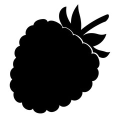 fruit vector silhouette icon, black and white illustration of fruits.