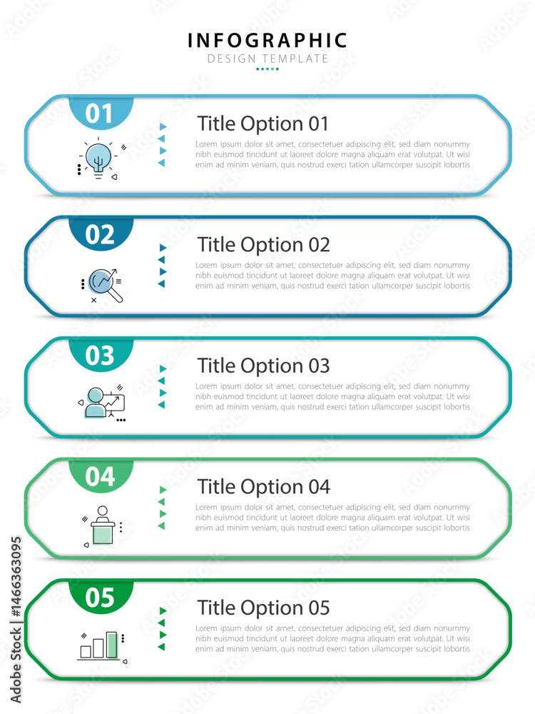 Aufkleber timeline creator infographic template. 5 step timeline journey, calendar flat simple infographics de