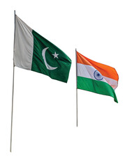 flag of india Pakistan Love Picture