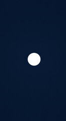 Fototapeta premium White circle on blue background abstract design