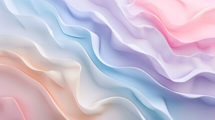 Obraz premium Pastel Colors: A background with soft pastel colors, creating a gentle and calming atmosphere for baby or wellness products. 