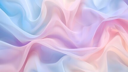 Obraz premium Pastel Colors: A background with soft pastel colors, creating a gentle and calming atmosphere for baby or wellness products. 