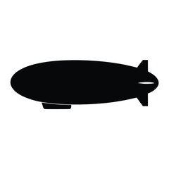 blimp , black and white illustration of vehicles.