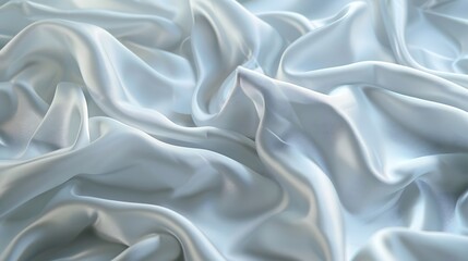 Fototapeta premium Soft Fabric: A soft fabric background with gentle folds and textures, suitable for clothing or textile products. 