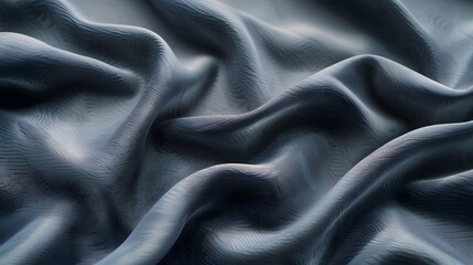 Fototapeta premium Soft Fabric: A soft fabric background with gentle folds and textures, suitable for clothing or textile products. 