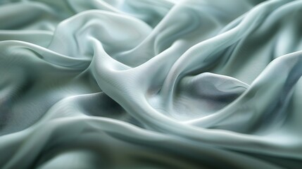 Obraz premium Soft Fabric: A soft fabric background with gentle folds and textures, suitable for clothing or textile products. 