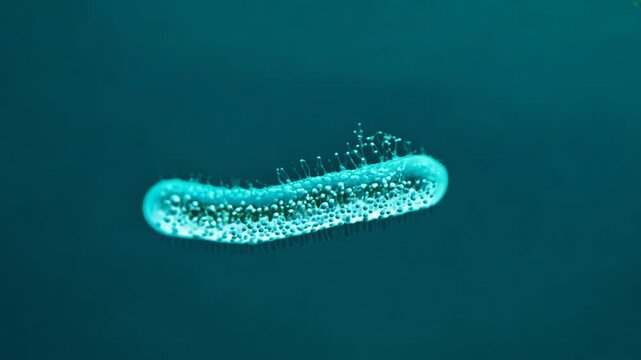 Microbes Reproduce by Self-Replication