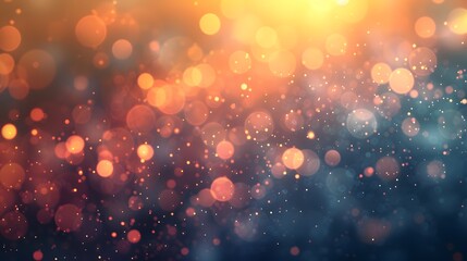 Abstract Bokeh: A dreamy abstract background with bokeh lights in soft, out-of-focus patterns.
