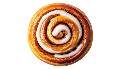 Fototapeta premium Exquisite closeup, delectable pastry with a mesmerizing swirl design delicious