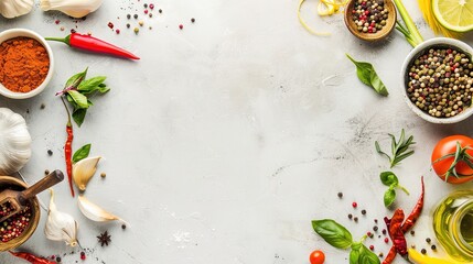 Food Festival Kitchen Background: Steaming with the Flavors of Life, Sketching a Spicy Culinary World Where Cooking Utensils and Delicacies Dance