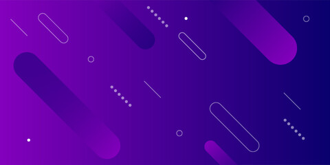 Purple abstract geometric background. Dynamic shapes composition. Vector illustration