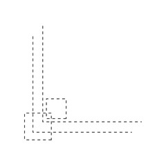 Dash Line Corner