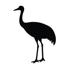 crane , black and white illustration of vehicles.