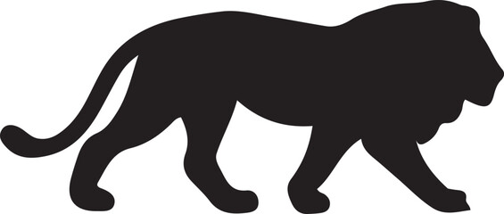 lion silhouette