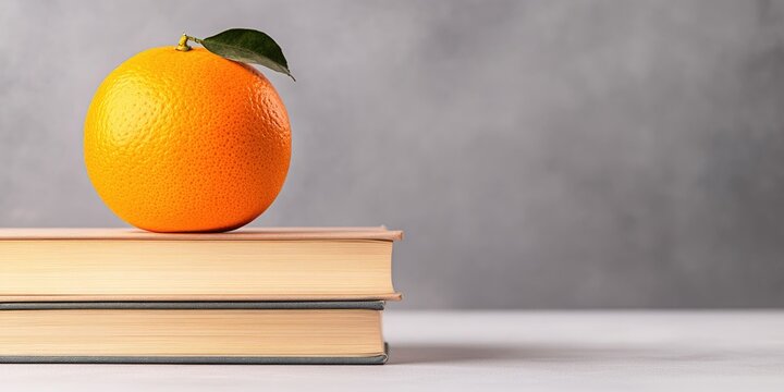 Oranges on Book