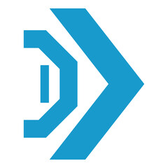 Futuristic Arrow Icon