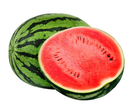 watermelon isolated on white background