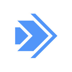 Futuristic Stylized Arrow