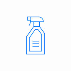 spray bottle or sprayer icon sign vector
