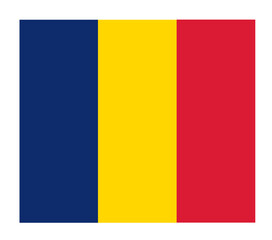 Chad flag similiar of Romanian flag