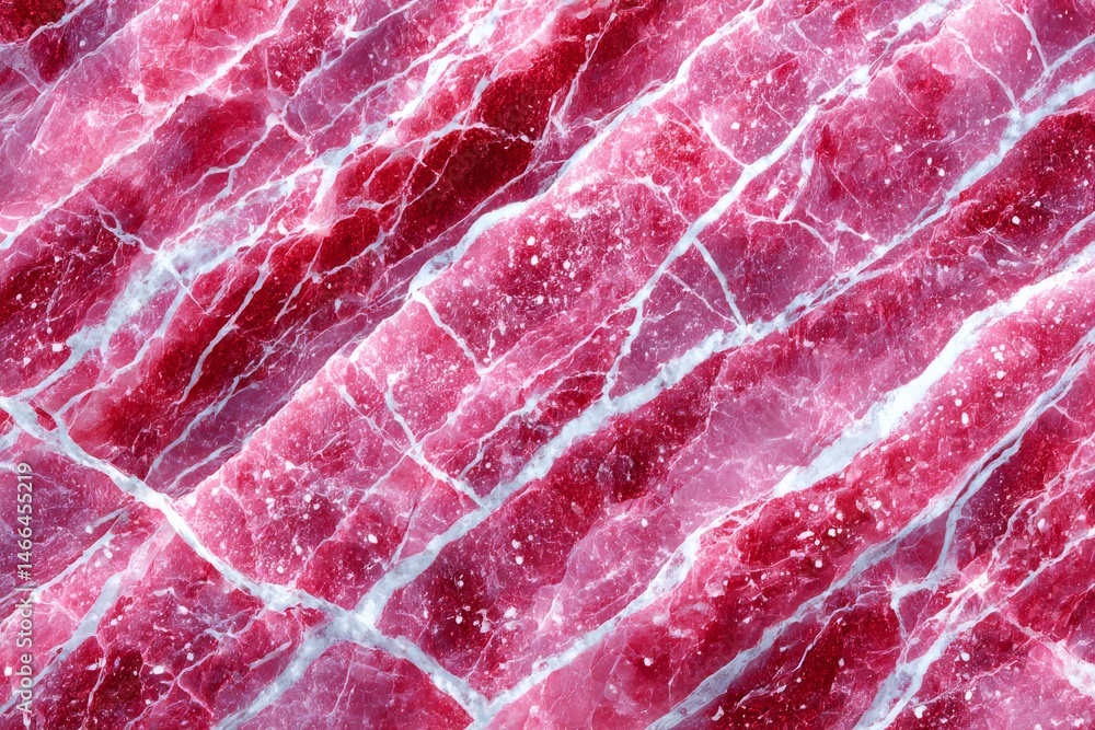 Leinwandbilder Abstract Swirls of Crimson and White: A Textured Dance of Color and Form Across a Dynamic Surface.