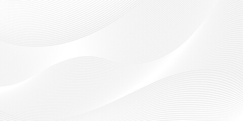 Premium background design with diagonal line pattern in grey colour. Vector white horizontal template for business banner, formal invitation backdrop, luxury voucher, prestigious gift certificate