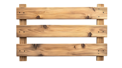 Shadow box style wood fence panel, natural pine, alternating board placement visible, ultra HD photo, sharp focus, isolated on Transparent Background